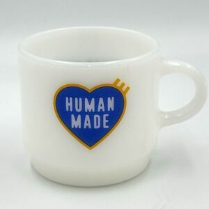 HUMAN MADE White Borosilicate Glass Mug New Japan Exclusive Limited Edition NEW